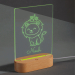 LED lamp personalised - fairy tales LED lamp personalised - fairy tales
