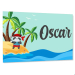 Kids room door sign - Little pirate Kids room door sign - Little pirate