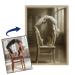 Marble statue–style portrait from a photo Marble statue–style portrait from a photo