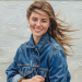 Oil-painting-style portrait from a photo Oil-painting-style portrait from a photo