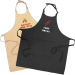 Personalised barbecue apron made from organic cotton Personalised barbecue apron made from organic cotton