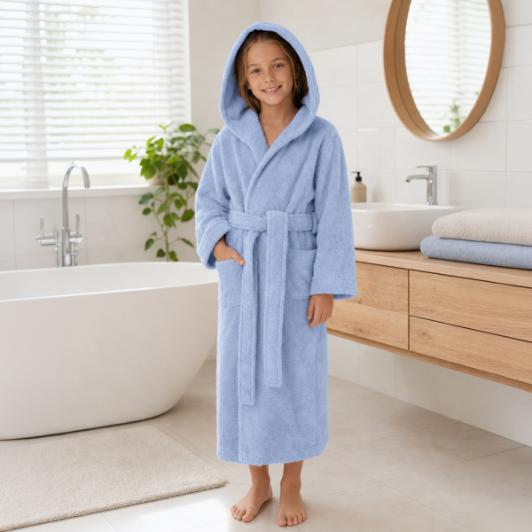 Personalised bathrobe set 2 to 12 years