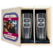 Personalised Beer Glass Gift Set (2 Glasses) with Photo