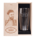 Personalised beer glass with name and photo box