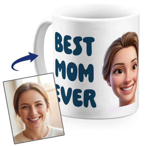 Personalised Best Mom Mug