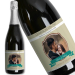 Personalised champagne photo crest