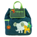 Personalised children's backpack with a savannah theme Personalised children's backpack with a savannah theme