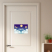 Personalised kids door sign - Clouds Personalised kids door sign - Clouds