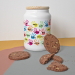 Personalised cookie jar with children's hands Personalised cookie jar with children's hands