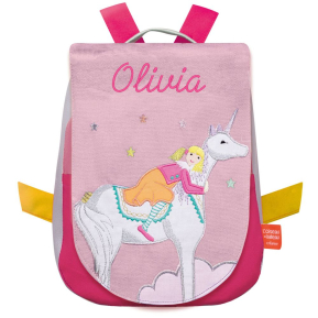 Personalised fantasy unicorn backpack