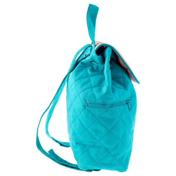 Personalised Floral backpack - side