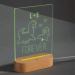 Personalised LED lamp – Animals Personalised LED lamp – Animals