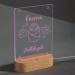 Personalised LED Lamp – Baptism Personalised LED Lamp – Baptism