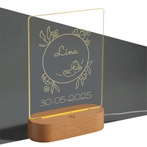 Personalised LED Lamp � Baptism