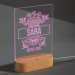 Personalised LED Lamp – Name Personalised LED Lamp – Name