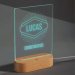 Personalised LED Lamp – Name Personalised LED Lamp – Name