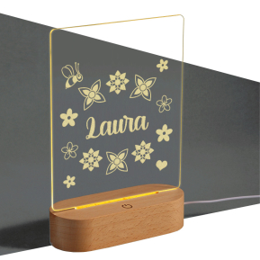 Personalised LED Lamp � Name