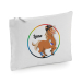 Personalised multi-purpose pouch with sports animal motif