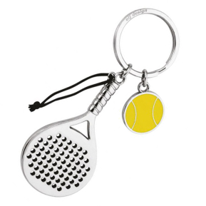 Personalised padel keyring