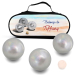 Personalised p&eacute;tanque bag Watercolour