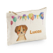 Personalised pouch with balloons and animals Personalised pouch with balloons and animals