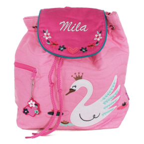 Personalised royal swan backpack