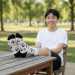 Personalised socks with illustrated faces
