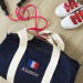 Personalised sports bag with name and flag