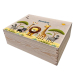 Personalised storage box with name safari Personalised storage box with name safari