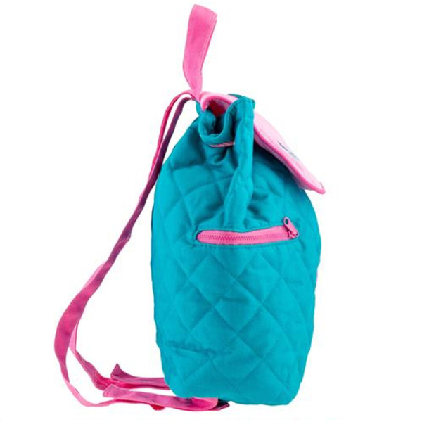 Personalised turquoise butterfly backpack