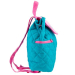 Personalised turquoise butterfly backpack
