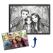 Personalised vintage manga-style portrait Personalised vintage manga-style portrait