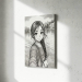Personalised vintage manga-style portrait Personalised vintage manga-style portrait
