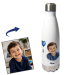 Personalised water bottle Heart Balloons