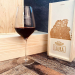 Personalised wine glass with name and photo box
