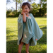 Personalised bath cape for children – Green Penguin Personalised bath cape for children – Green Penguin