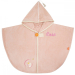 Personalised bath cape for children – Pink Rabbit Personalised bath cape for children – Pink Rabbit