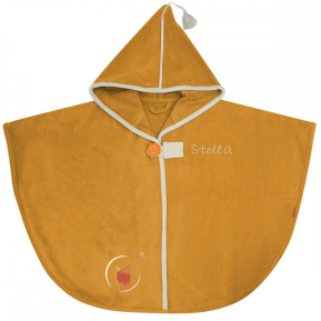 Personalised bath cape for children � Yellow Lion
