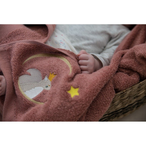 Personalised children's towel 70 x 140 cm � Marsala Squirrel