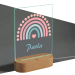 Personalised night light with rainbow and name Personalised night light with rainbow and name