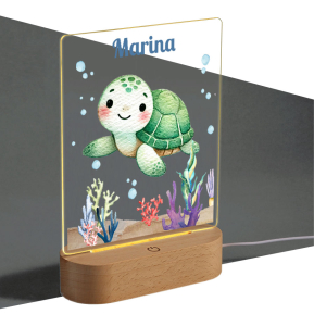 Personalised ocean night light