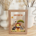 Personalised Safari LED frame Personalised Safari LED frame
