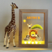 Personalised Safari LED frame Personalised Safari LED frame