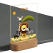 Personalised safari night light Personalised safari night light