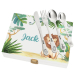 Children's silverware with printed wooden case savanna Children's silverware with printed wooden case savanna
