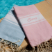 Personalised traditional beach fouta Personalised traditional beach fouta