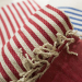 Personalised traditional fouta with stripes Personalised traditional fouta with stripes