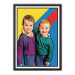 Pop art comic-style portrait from a photo Pop art comic-style portrait from a photo
