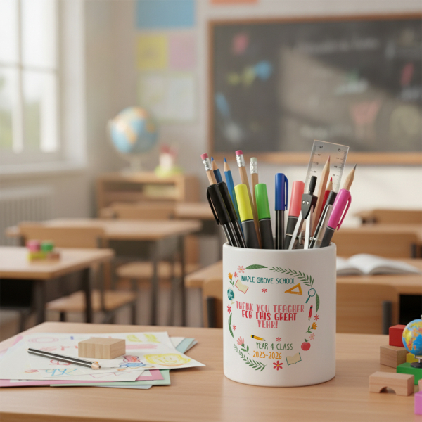  Personalised pencil pot thank you Teacher