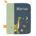 Personalised Health Record Book Cover Dinosaur Personalised Health Record Book Cover Dinosaur